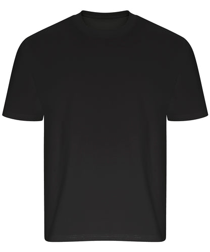 AWDis Ecologie EA006 Arrow recycled heavy oversized tee in Black