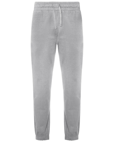 AWDis Ecologie EA070 Crater recycled jog pants in Heather Grey