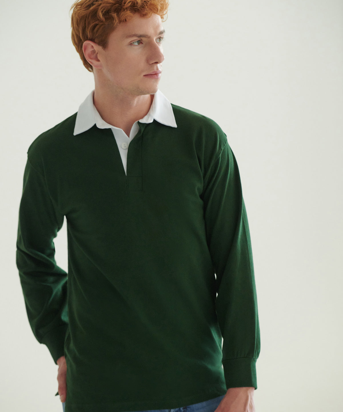 Front Row FR01M Long sleeve original rugby shirt