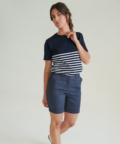 Front Row FR606 Women's stretch chino shorts
