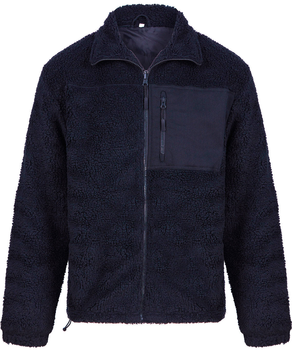 Front Row FR854 Recycled sherpa fleece in Navy