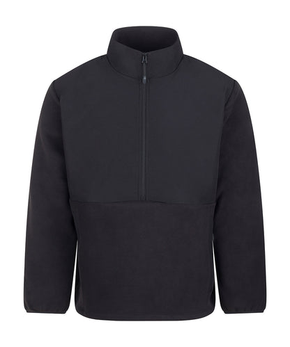 Front Row FR856 1/2-zip microfleece in Black