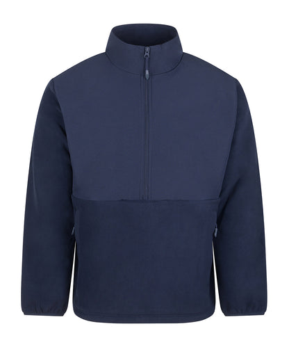 Front Row FR856 1/2-zip microfleece in Navy