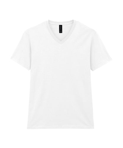 Gildan GD010 Softstyle™ v-neck t-shirt in White