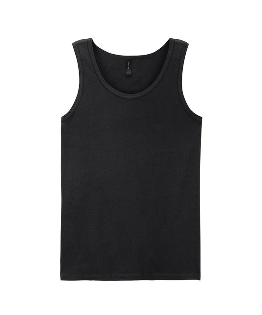 Gildan GD012 Softstyle™ adult tank top in Black