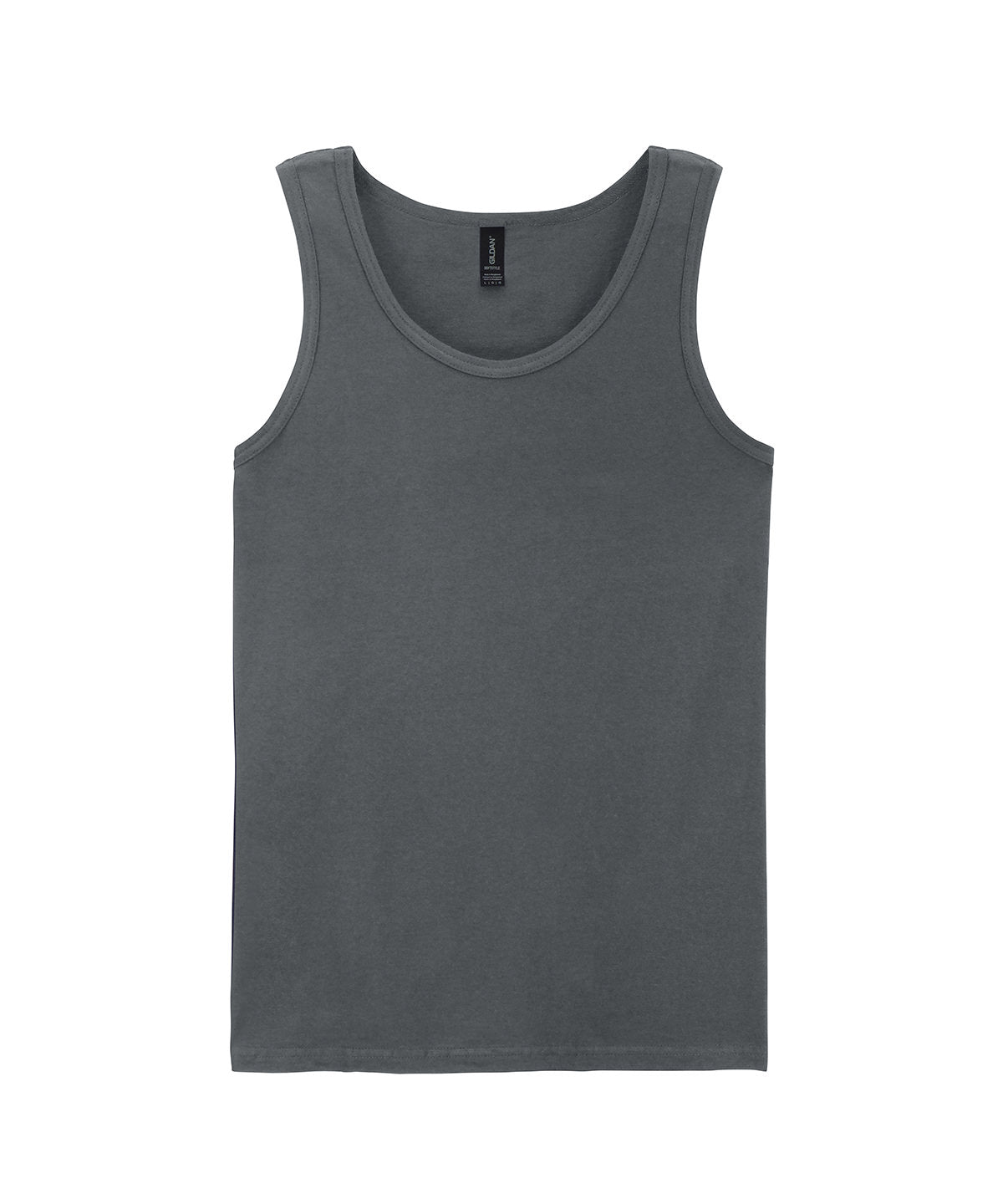Gildan GD012 Softstyle™ adult tank top in Charcoal