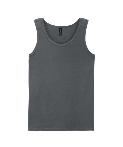 Gildan GD012 Softstyle™ adult tank top in Charcoal