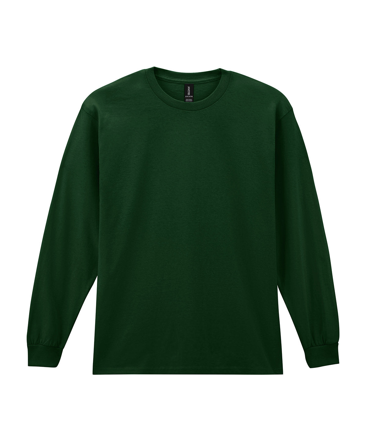 Gildan GD014 Ultra Cotton™ adult long sleeve t-shirt in Forest*