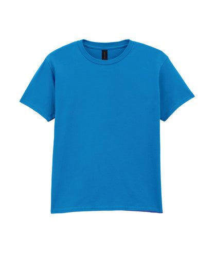 Gildan GD01B Softstyle™ youth ringspun t-shirt in Sapphire