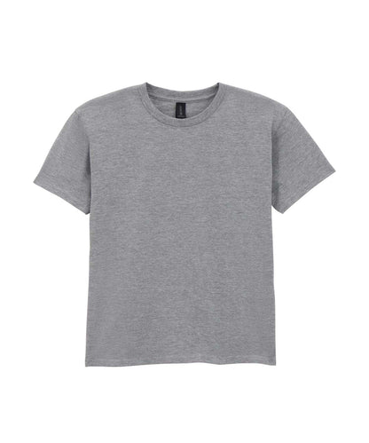 Gildan GD01B Softstyle™ youth ringspun t-shirt in Sport Grey