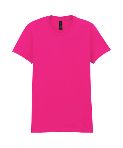 Gildan GD026 Softstyle™ midweight women’s t-shirt in Heliconia