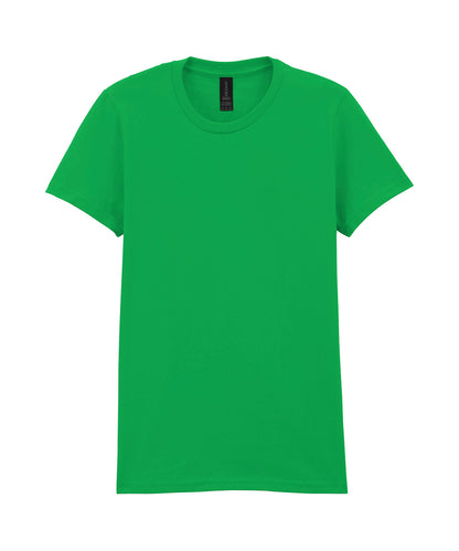 Gildan GD026 Softstyle™ midweight women’s t-shirt in Irish Green