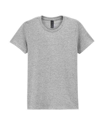 Gildan GD026 Softstyle™ midweight women’s t-shirt in Ringspun Sport Grey