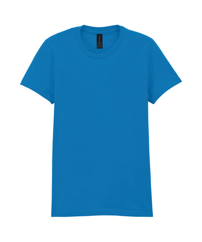 Gildan GD026 Softstyle™ midweight women’s t-shirt in Sapphire