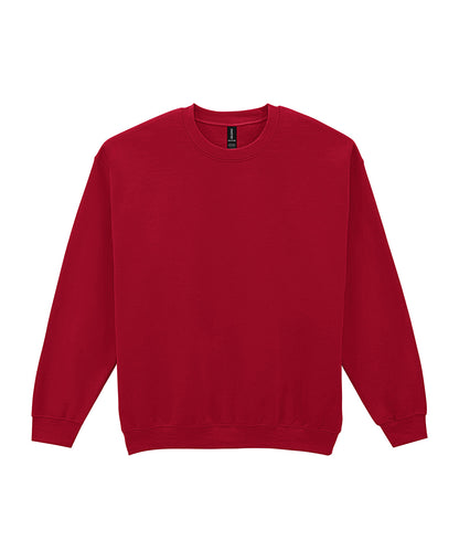Gildan GD056 Heavy Blend™ adult crew neck sweatshirt in Cherry Red*