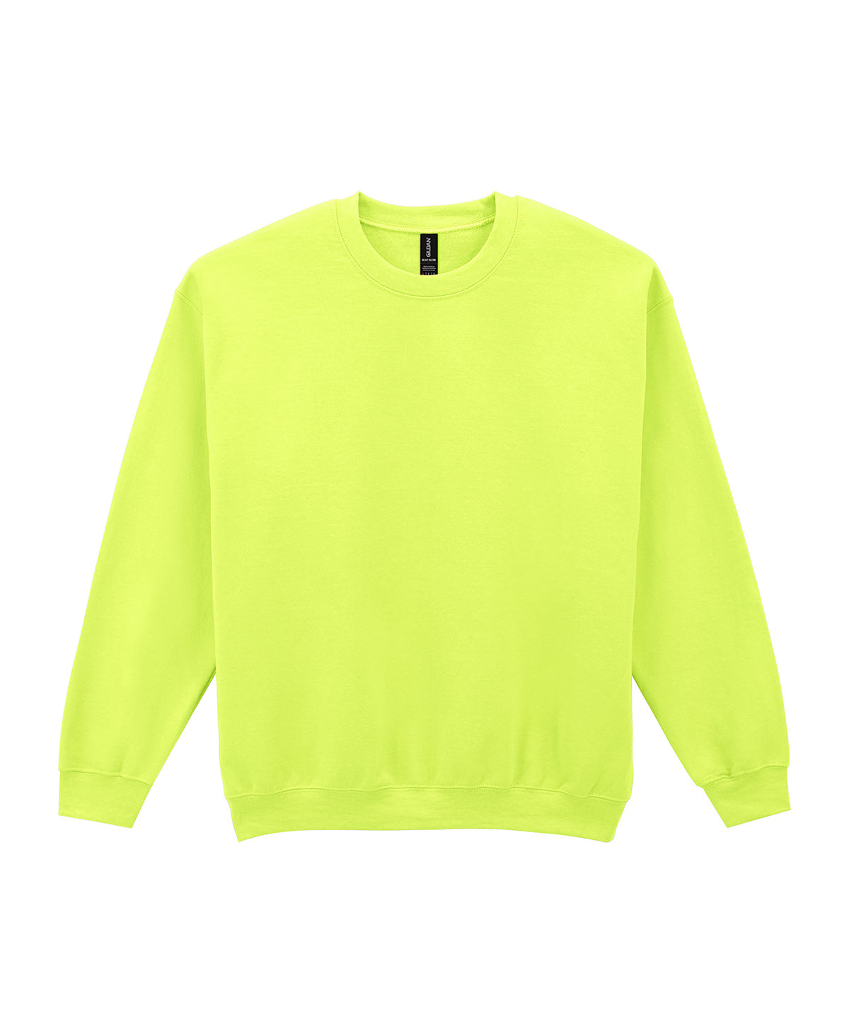 Gildan GD056 Heavy Blend™ adult crew neck sweatshirt in Safety Green*