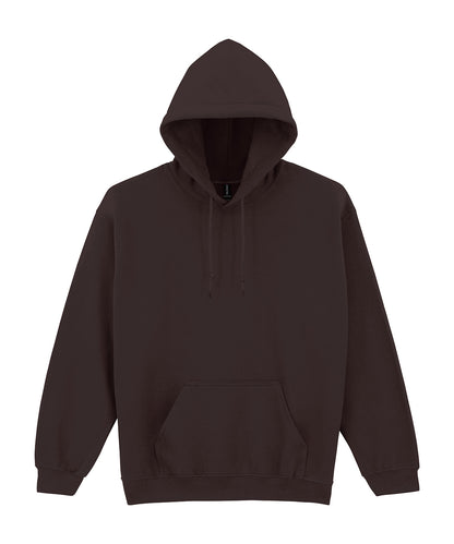 Gildan GD057 Heavy Blend™ hooded sweatshirt in Dark Chocolate
