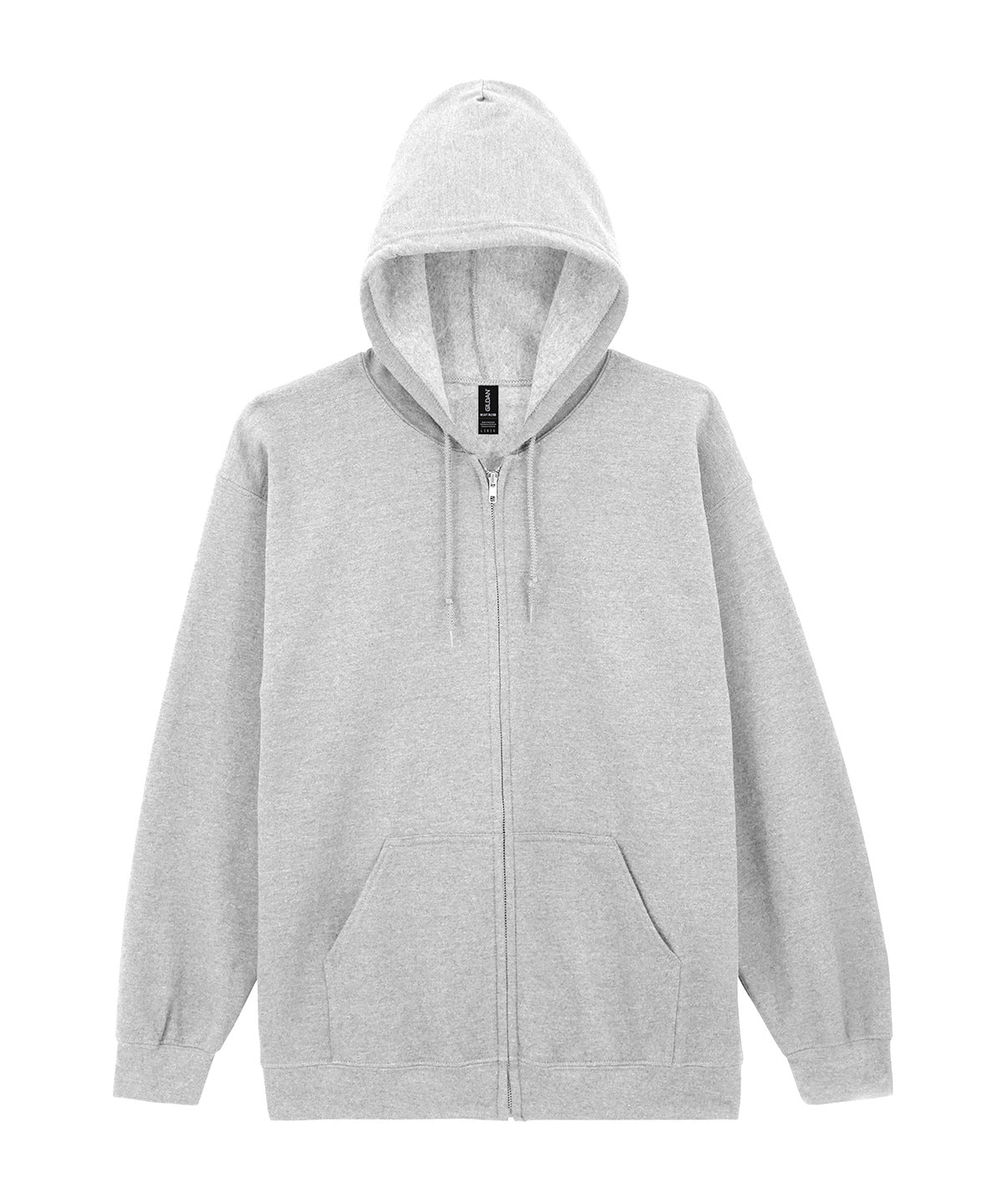 Gildan GD058 Heavy Blend™ full-zip hooded sweatshirt in Ash*