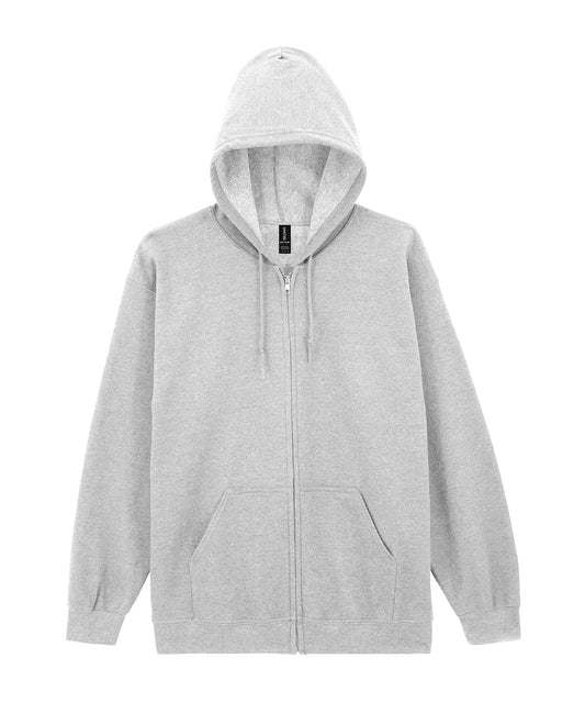Gildan GD058 Heavy Blend™ full-zip hooded sweatshirt in Ash*