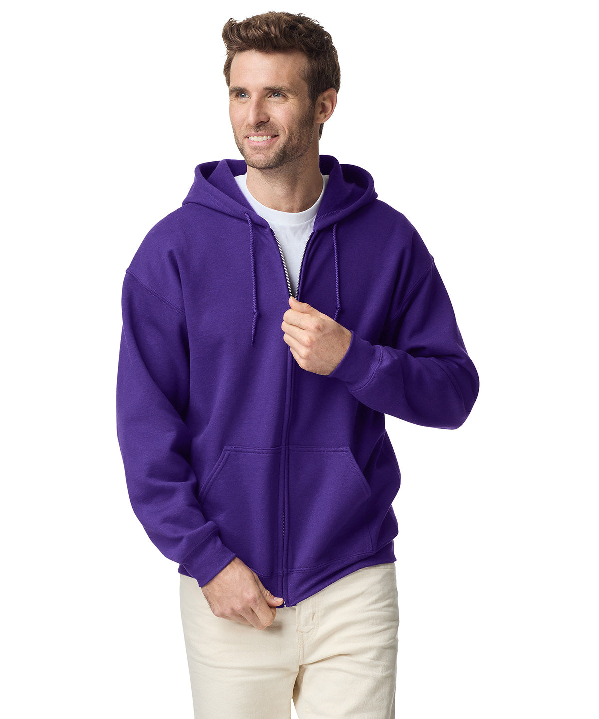 Gildan GD058 Heavy Blend™ full-zip hooded sweatshirt