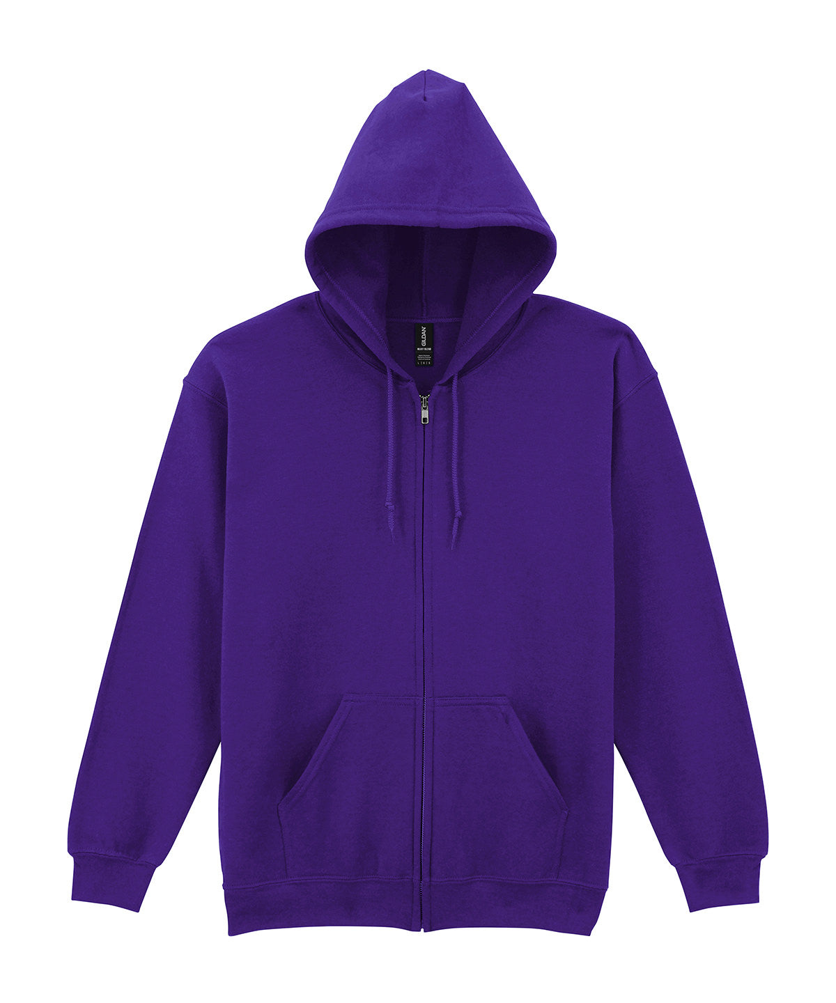 Gildan GD058 Heavy Blend™ full-zip hooded sweatshirt in Purple*