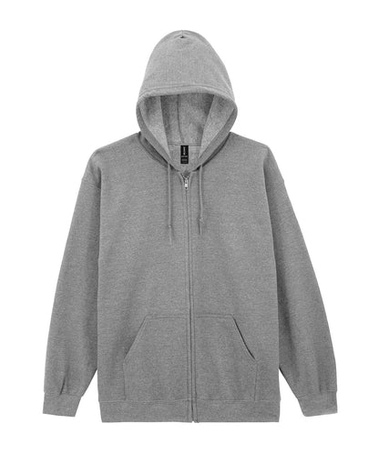 Gildan GD058 Heavy Blend™ full-zip hooded sweatshirt in Sport Grey*†