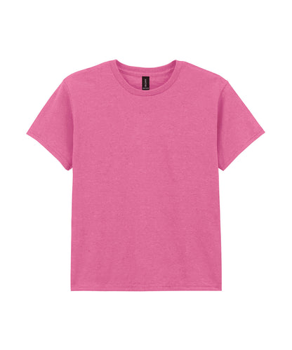 Gildan GD05B Heavy Cotton™ youth t-shirt in Azalea