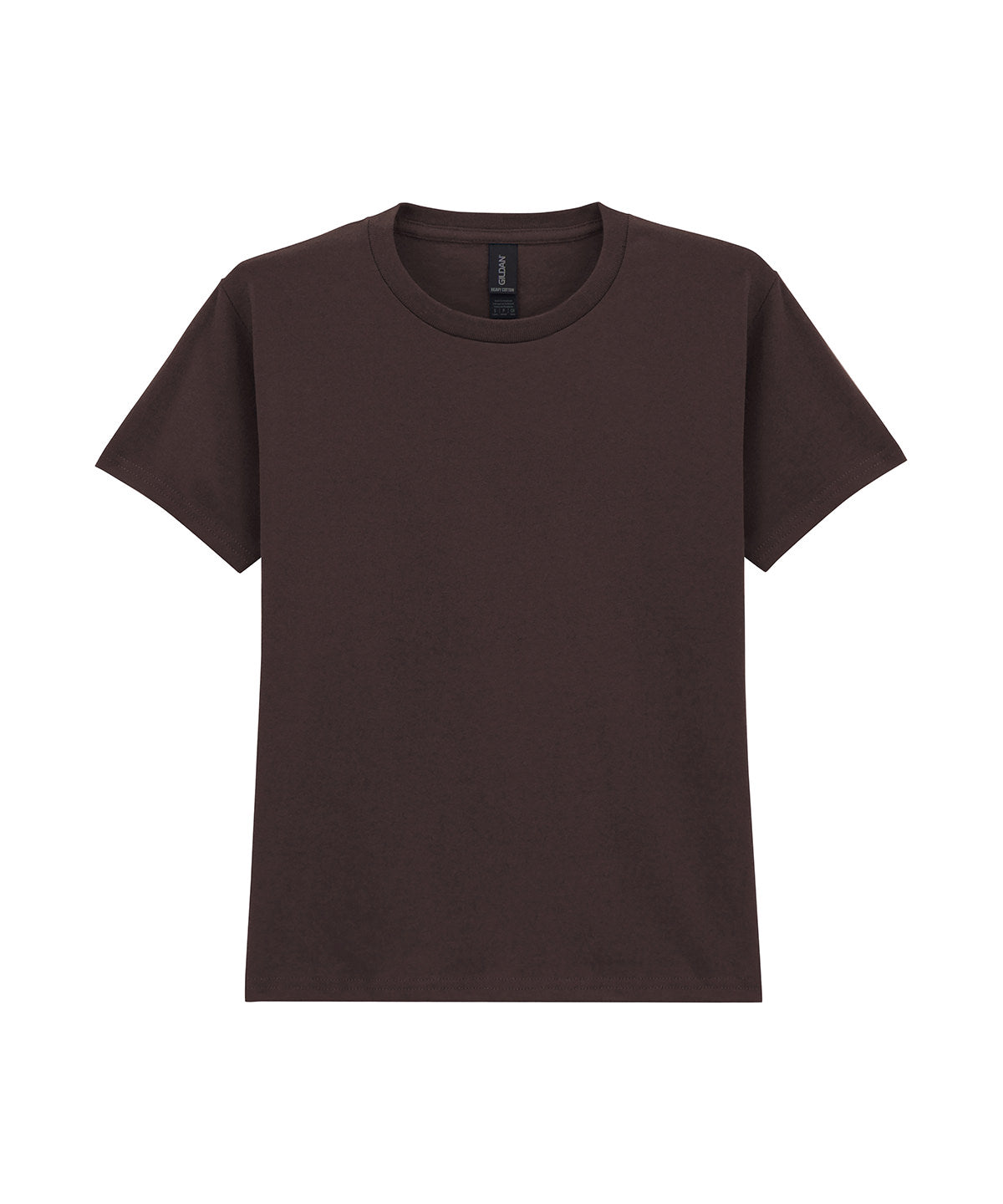 Gildan GD05B Heavy Cotton™ youth t-shirt in Dark Chocolate