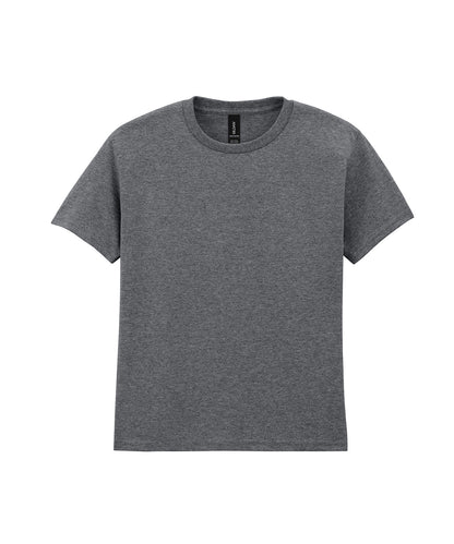 Gildan GD05B Heavy Cotton™ youth t-shirt in Graphite Heather