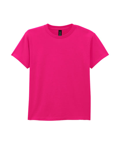 Gildan GD05B Heavy Cotton™ youth t-shirt in Heliconia