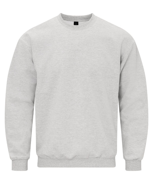 Gildan GD066 Softstyle™ midweight fleece adult crew neck in Ash Grey*