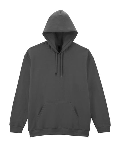 Gildan GD067 Softstyle™ midweight fleece adult hoodie in Charcoal†