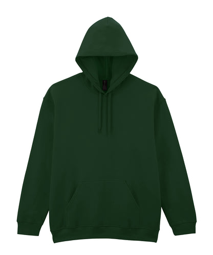 Gildan GD067 Softstyle™ midweight fleece adult hoodie in Forest Green