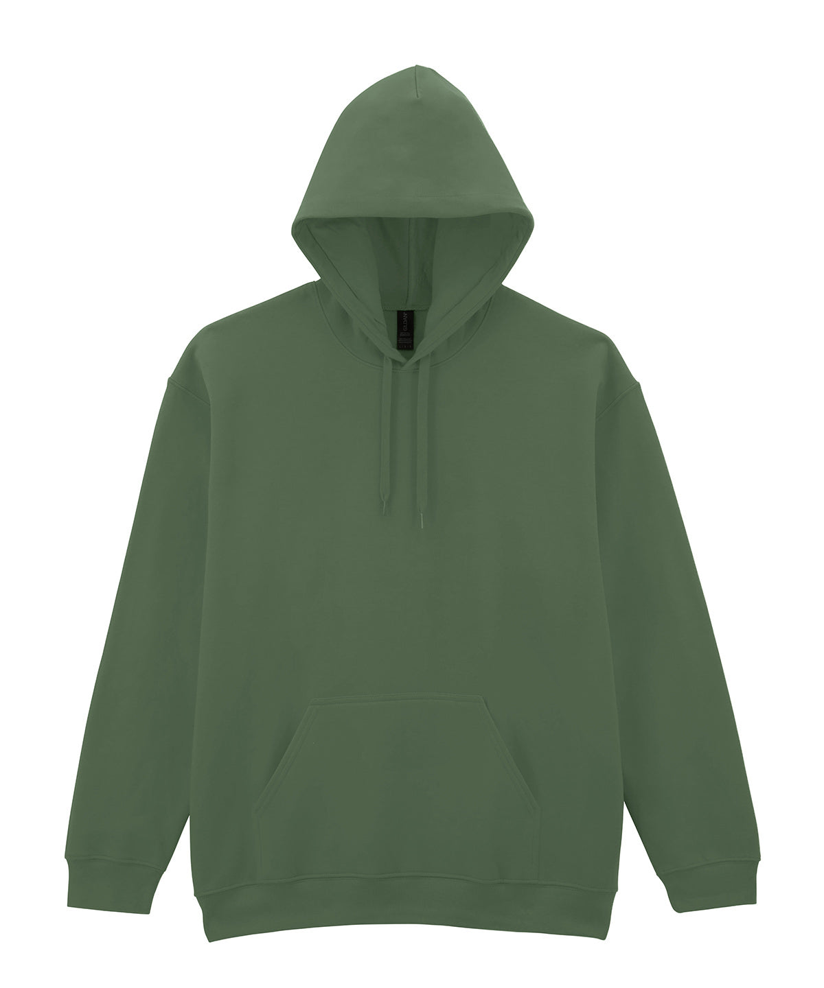 Gildan GD067 Softstyle™ midweight fleece adult hoodie in Military Green†