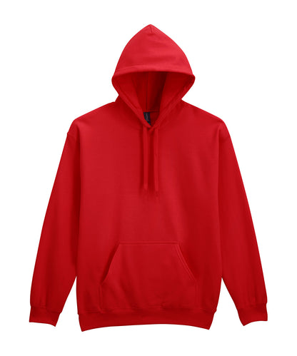 Gildan GD067 Softstyle™ midweight fleece adult hoodie in Red*