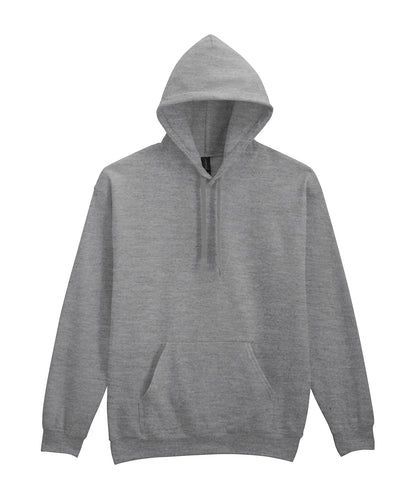 Gildan GD067 Softstyle™ midweight fleece adult hoodie in Ringspun Sport Grey*†