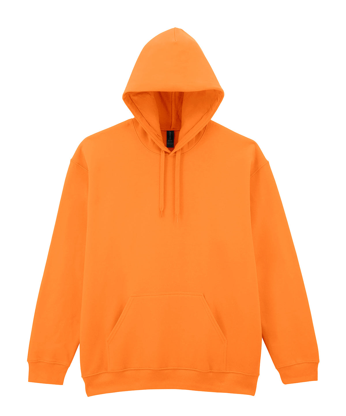 Gildan GD067 Softstyle™ midweight fleece adult hoodie in Tangerine