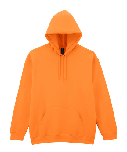 Gildan GD067 Softstyle™ midweight fleece adult hoodie in Tangerine