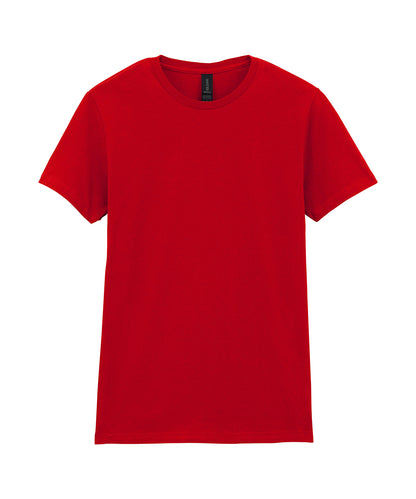 Gildan GD072 Softstyle™ women's ringspun t-shirt in Red*