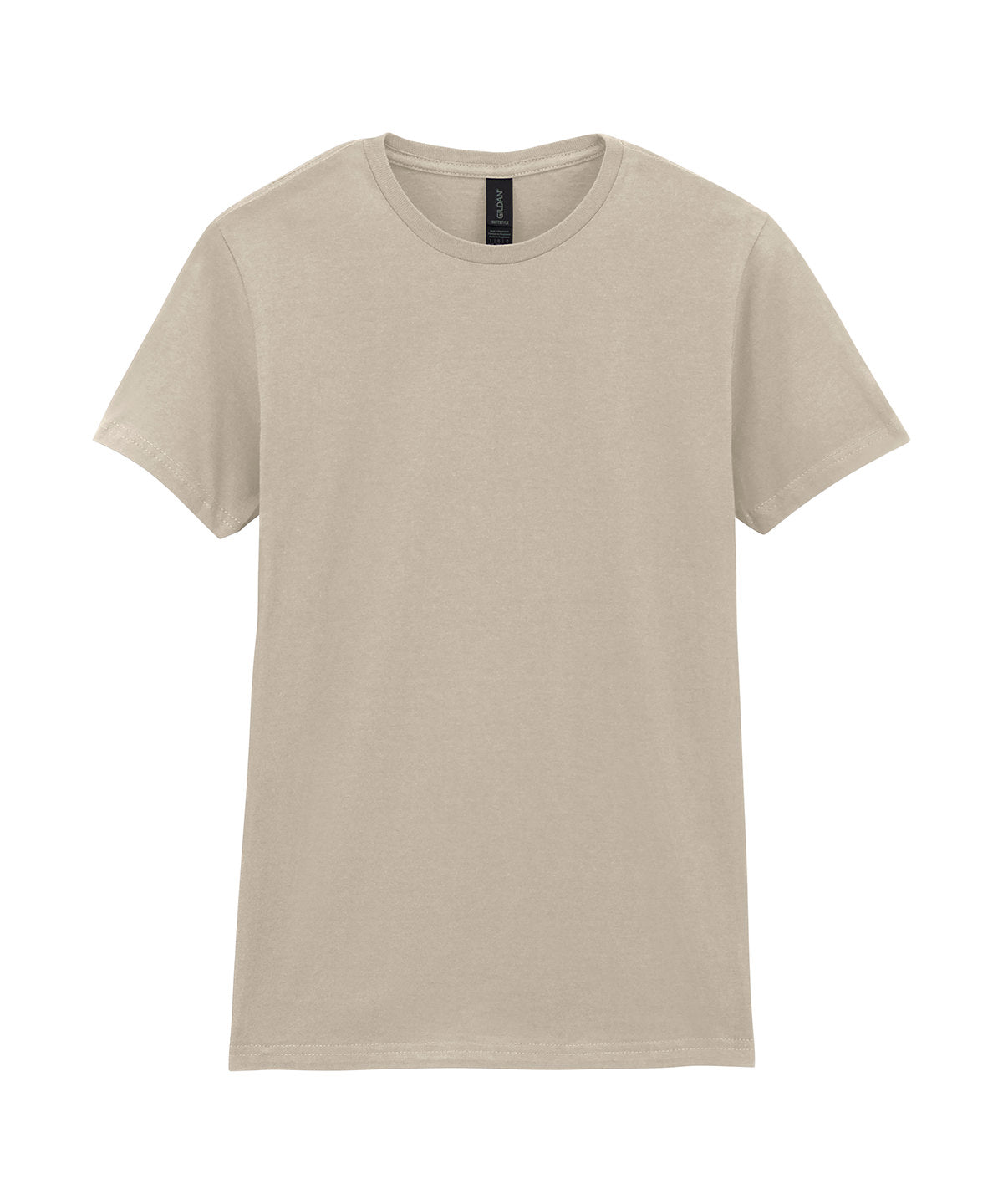 Gildan GD072 Softstyle™ women's ringspun t-shirt in Sand*