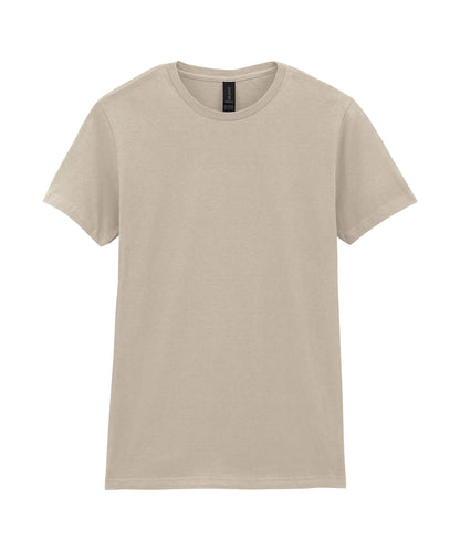 Gildan GD072 Softstyle™ women's ringspun t-shirt in Sand*