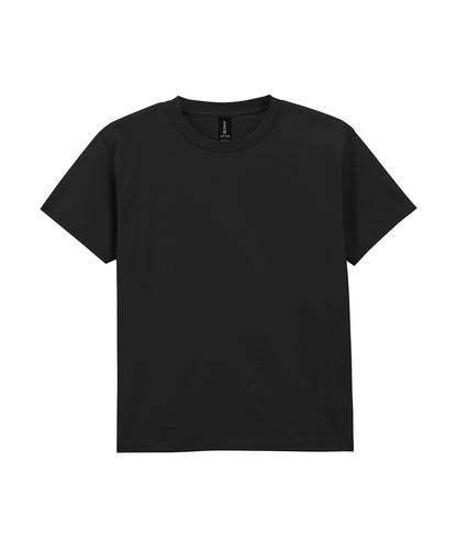 Gildan GD07B Light cotton youth t-shirt in Black