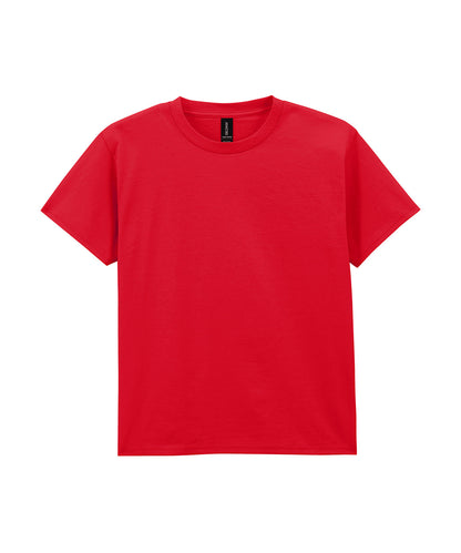 Gildan GD07B Light cotton youth t-shirt in Red