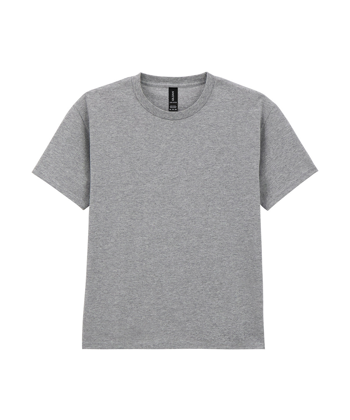 Gildan GD07B Light cotton youth t-shirt in Sport Grey