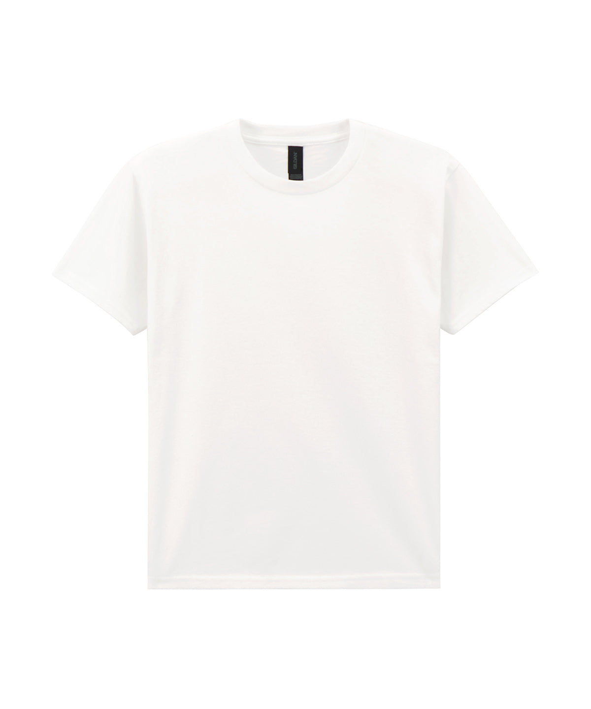 Gildan GD07B Light cotton youth t-shirt in White