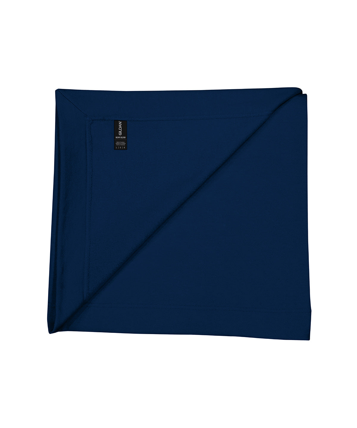 Gildan GD101 Heavy Blend™ fleece stadium blanket in Navy