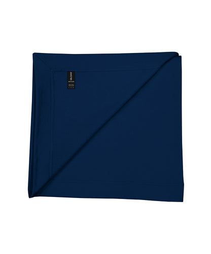 Gildan GD101 Heavy Blend™ fleece stadium blanket in Navy