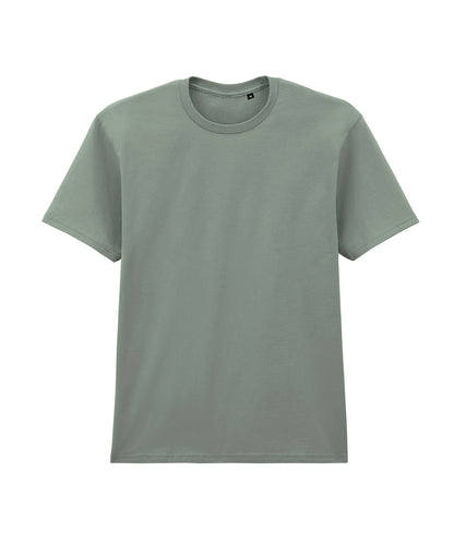 Gildan GD102 Softstyle™ midweight adult no-label enzyme wash t-shirt in Sage