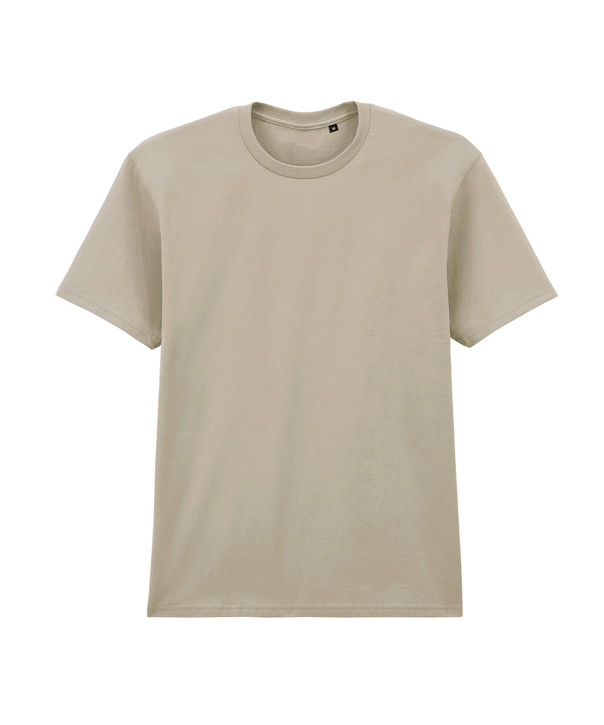 Gildan GD102 Softstyle™ midweight adult no-label enzyme wash t-shirt in Sand