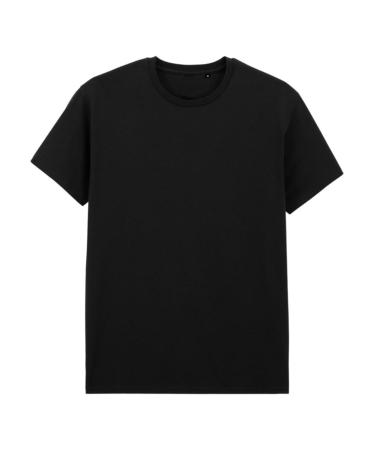 Gildan GD110 Light cotton adult no-label t-shirt in Black